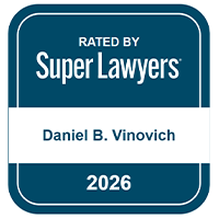 Rated by Super Lawyers | Daniel B. Vinovich | 2026